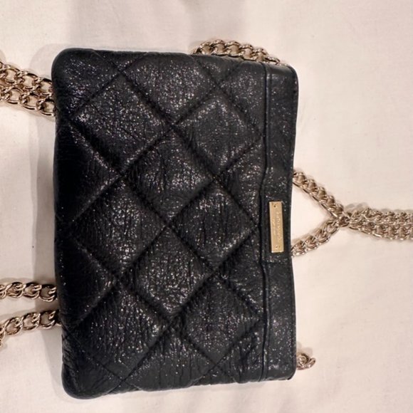 Kate spade cross body bag - black with gold strap - Picture 6 of 6